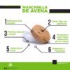 Mascarilla facial de avena tratamiento piel madura 100 gr - Image 6