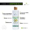 Crema liquida corporal de olivo 500 ml Beohemp - Image 3