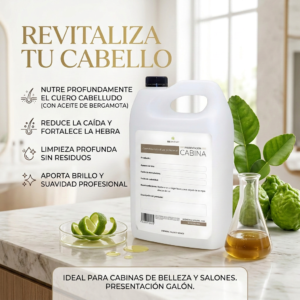shampoo hidratante bergamota 1 galón