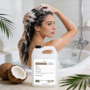 Shampoo de Coco 1 Galón Beohemp – Hidratante, Nutritivo y Reparador para Cabello Seco y Maltratado