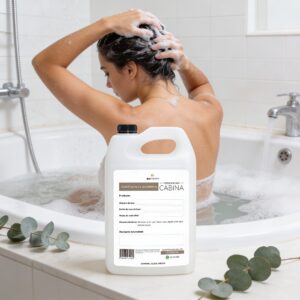 Shampoo de Eucalipto 1 Galón Beohemp – Refrescante, Purificante y Anticaspa para Cabello Limpio y Saludable