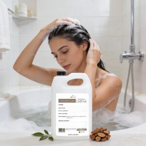 Shampoo de Sándalo 1 Galón Beohemp – Nutritivo, Hidratante y Suavizante para Cabello Seco y Maltratado