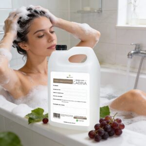 Shampoo de uva 1 Galón | Biodegradable, Sin Sulfatos ni Parabenos