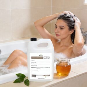 Shampoo de Miel 1 Galón Beohemp – Hidratante, Reparador y Suavizante para Cabello Seco y Dañado