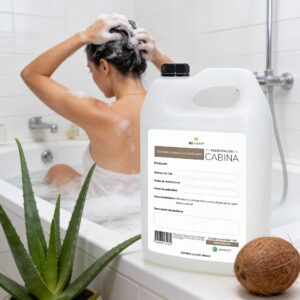 Shampoo de Coco y Aloe Vera 1 Galón Beohemp – Hidratante, Reparador y Nutritivo para Cabello Seco y Maltratado