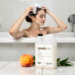 Shampoo de Chabacano 1 Galón Beohemp – Nutritivo, Hidratante y Suavizante para Cabello Seco y Maltratado
