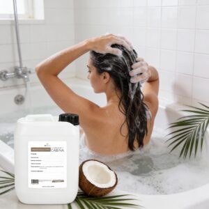 Shampoo de Coco 10 Litros Beohemp – Hidratante, Nutritivo y Reparador para Cabello Seco y Maltratado