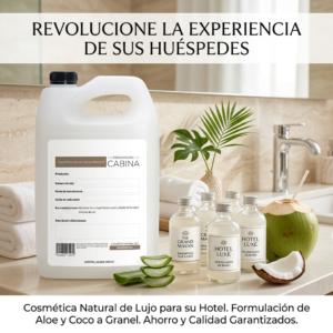 shampoo hidratante aloe vera y coco 1 galón
