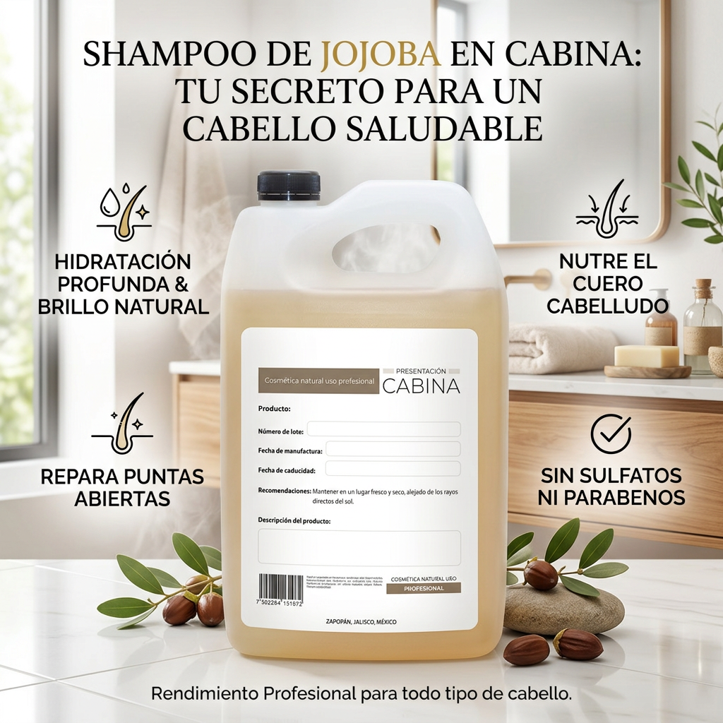 shampoo hidratante jojoba 1 galón