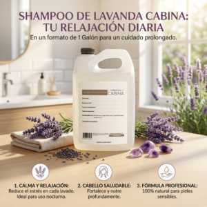 shampoo hidratante lavanda 1 galón