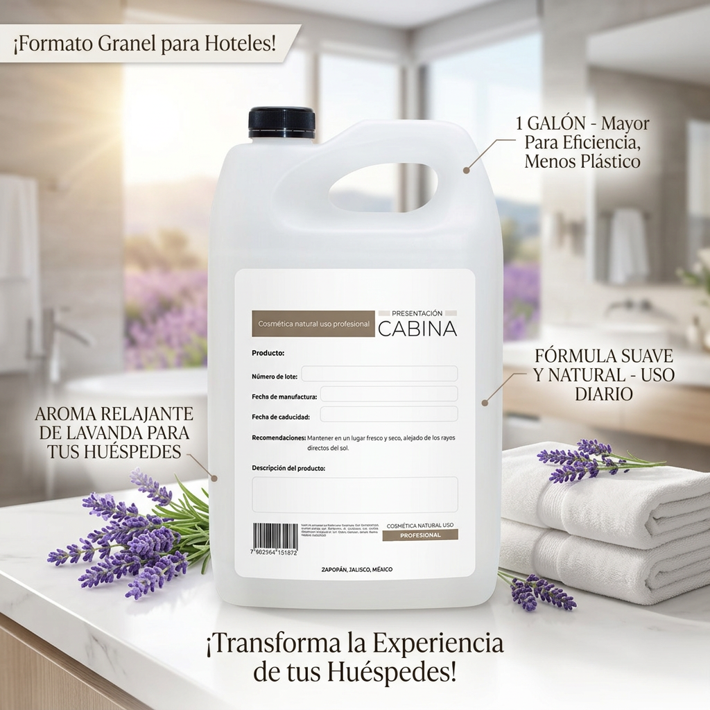 shampoo hidratante lavanda 1 galón