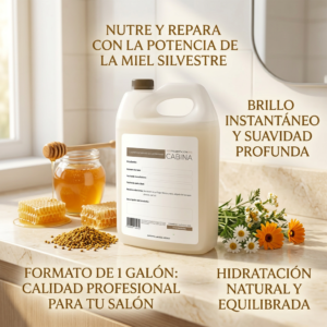 shampoo hidratante miel 1 galón