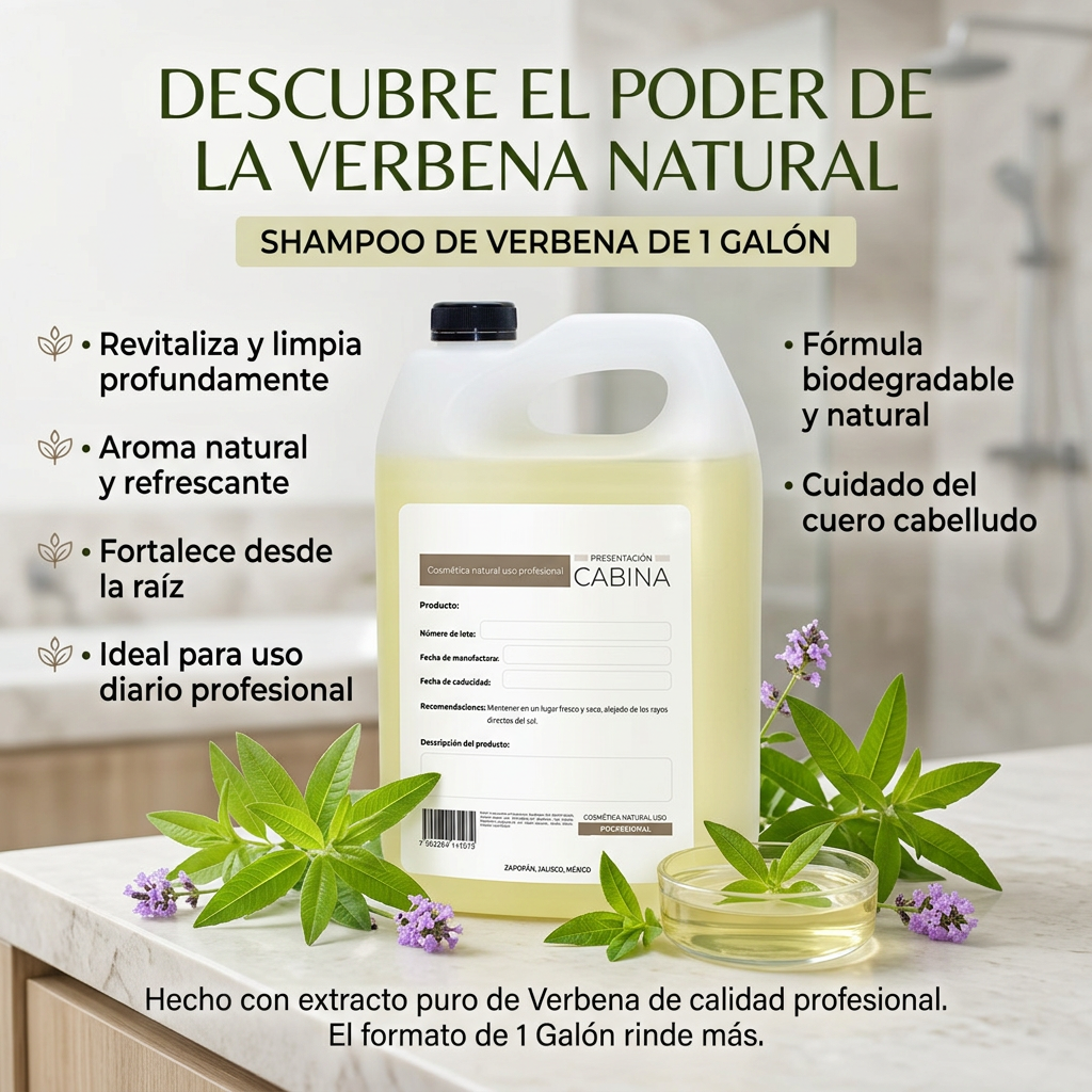 shampoo hidratante verbena 1 galón