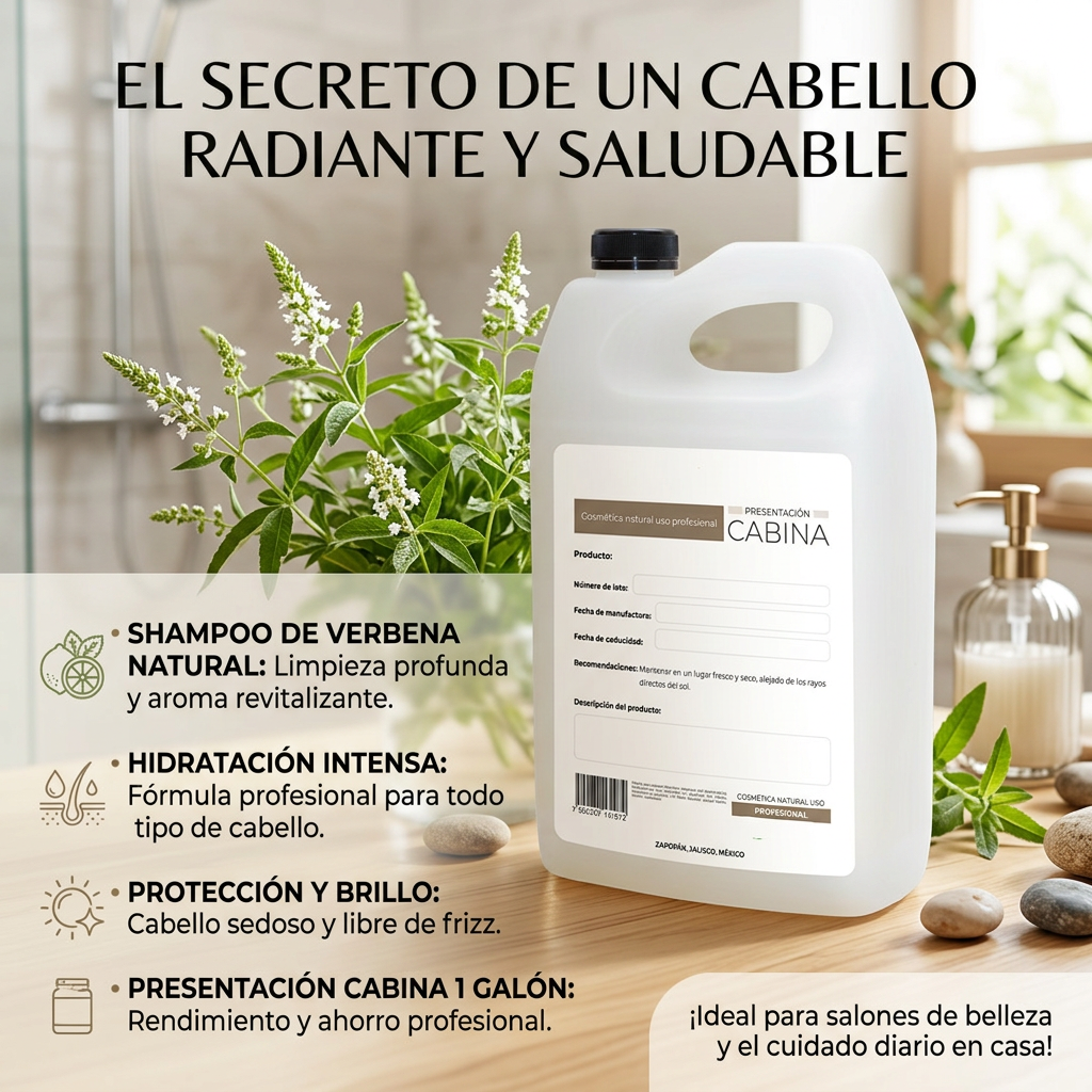 shampoo hidratante verbena 1 galón