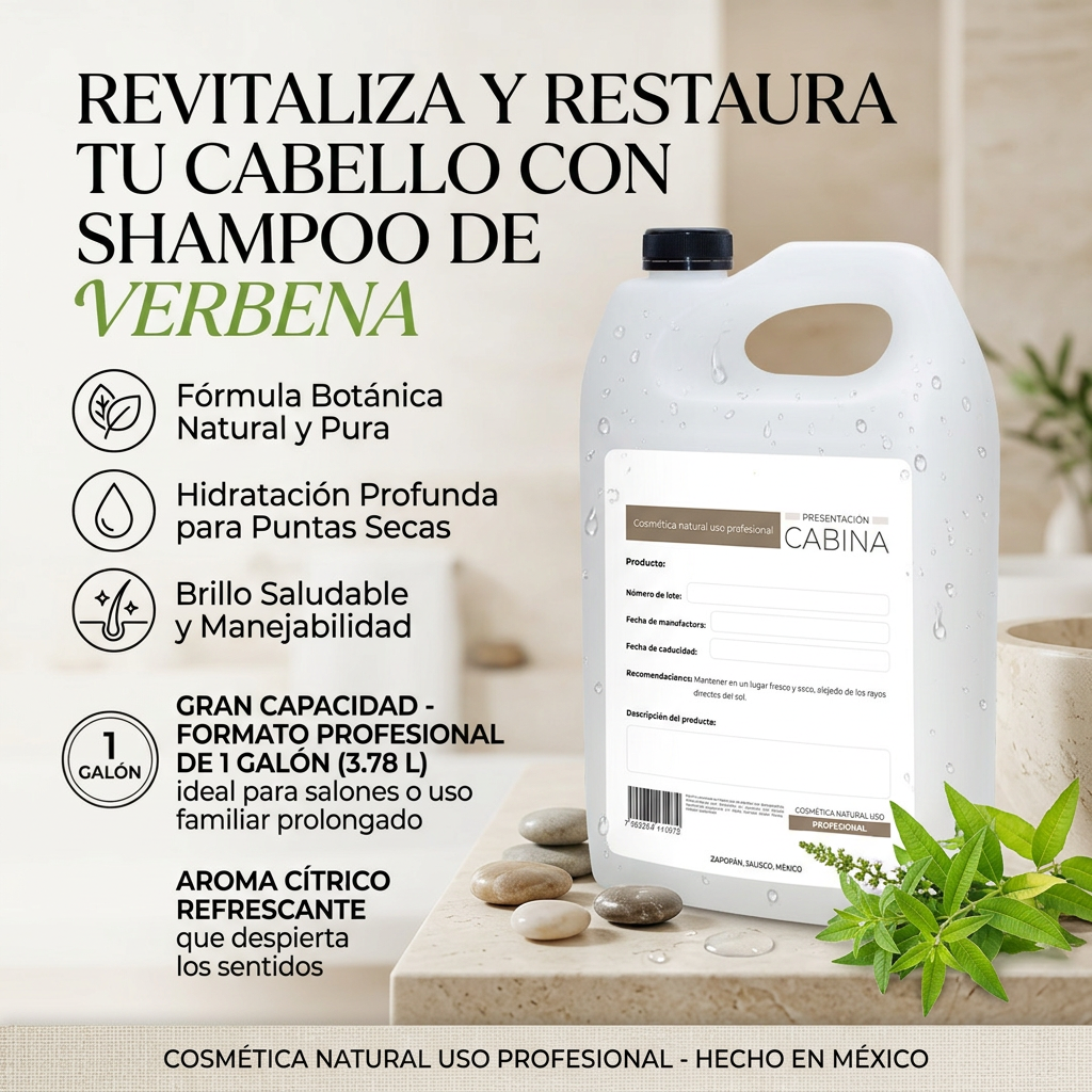 shampoo hidratante verbena 1 galón