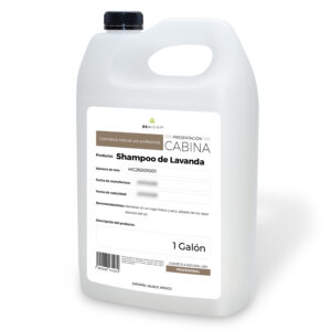 shampoo profesional hidratante de Lavanda alto rendimiento 1 galón