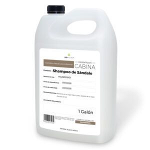 shampoo profesional hidratante de sandalo alto rendimiento 1 galón