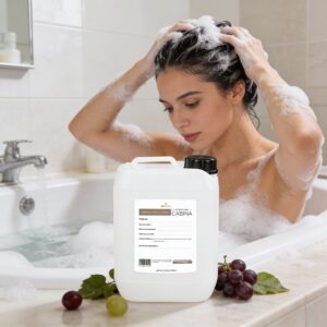 Shampoo de Uva 10 Litros Beohemp – Hidratante, Nutritivo y Suavizante para Cabello Brillante y Saludable