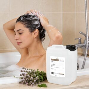 Shampoo de Verbena 10 Litros Beohemp – Refrescante, Hidratante y Suavizante para Cabello Saludable y Brillante