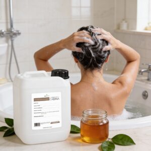 Shampoo de Miel 10 Litros Beohemp – Hidratante, Reparador y Suavizante para Cabello Seco y Dañado