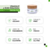 Crema facial DIA vitamina E y ácido hialurónico con SPF15  Beohemp 50 g - Image 4