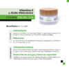 Crema facial DIA vitamina E y ácido hialurónico con SPF15  Beohemp 50 g - Image 2