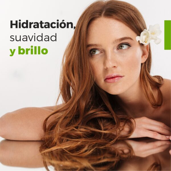 Acondicionador Base Vegano Profesional | 1 Litro | Brillo Extra, Nutrición e Hidratación | Biodegradable, Sin Parabenos, Para Todo Tipo de Cabello - Image 2