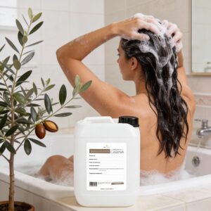 Shampoo nutritivo de Argán | A Granel | 10 Litros | Sin Sulfatos ni Sales | Beohemp