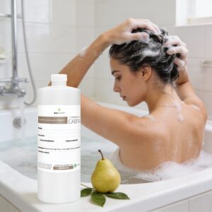 Shampoo de Pera Dulce 1 Litro Beohemp – Nutritivo, Hidratante y Suavizante para Cabello Brillante y Saludable