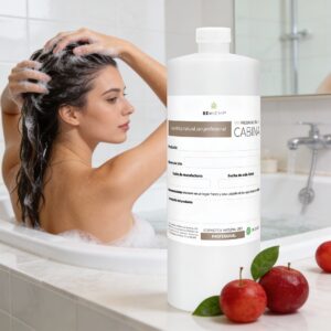 Shampoo de Frutos Rojos 1 Litro | Beohemp | Biodegradable, Sin Sulfatos ni Parabenos – Nutrición Natural con Aroma Delicioso