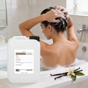 Shampoo hidratante de Vainilla | A Granel 10 Litros | Sin Sulfatos ni Sales | Beohemp