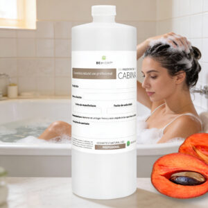 Shampoo de Hueso de Mamey 1 Litro – Fortalecedor, Anticaída y Nutritivo para Cabello Fuerte y Saludable