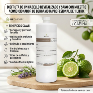 Acondicionador hidratante reparador de bergamota 1 litro