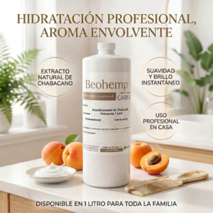 Acondicionador hidratante reparador de chabacano 1 litro