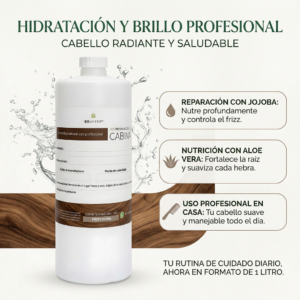 Acondicionador hidratante reparador de jojoba y aloe vera 1 litro
