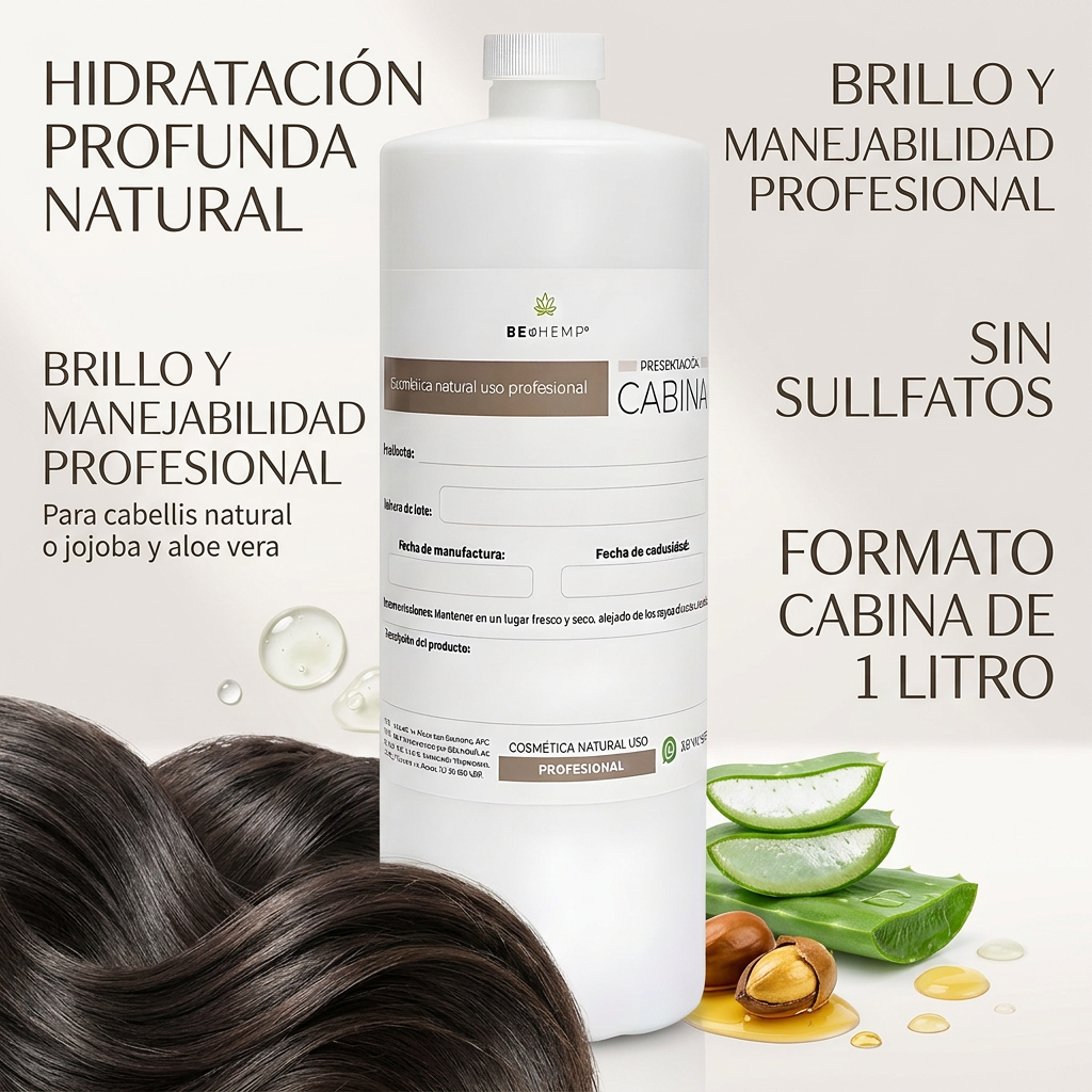 Acondicionador hidratante reparador de jojoba y aloe vera 1 litro