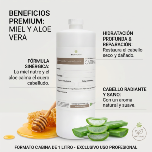 Acondicionador hidratante reparador de chabacano 1 litro