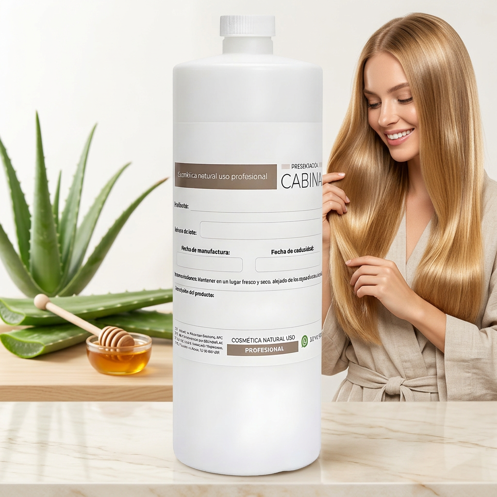 Acondicionador hidratante reparador de miel y aloe vera 1 litro