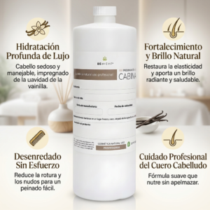 Acondicionador hidratante reparador de vainilla 1 litro