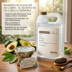 shampoo profesional hidratante de aguacate alto rendimiento 1 galón