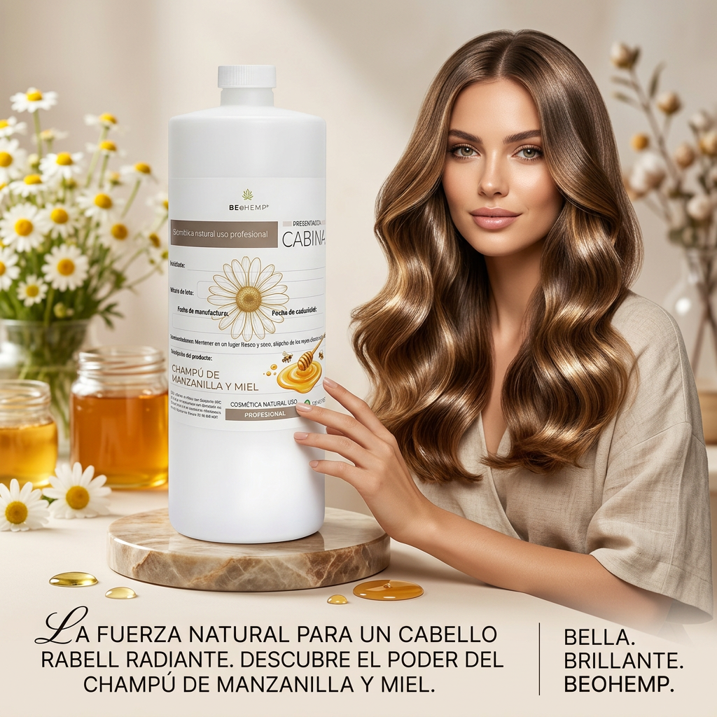 shampoo-profesional-hidratante-miel 1-litro-beohemp
