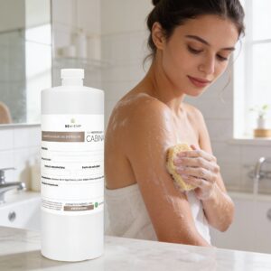 Jabón Corporal Base de 1 Litro – Limpiador Suave, Hidratante y Fresco