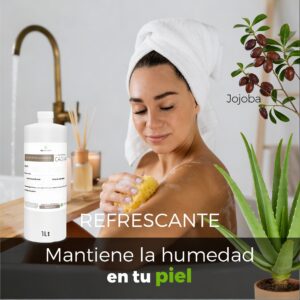 Jabón Corporal de Jojoba y Aloe Vera 1 Litro – Hidratación y Equilibrio Natural