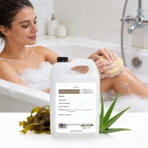 Jabón Corporal Detox y Calmante "Sea Breeze" de Algas Marinas y Aloe Vera -  (1 Gal)