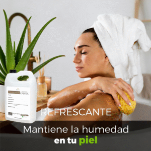 Jabón Corporal Ultra Calmante y Reparador de Aloe Vera Puro - "Derm-A-Calm" - (1 Gal)