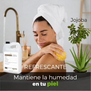Jabón Corporal Equilibrante y Reparador "Bio-Balance" de Jojoba y Aloe Vera - Galón de Cuidado Superior (1 Gal)