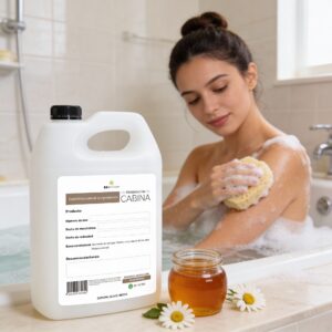 Jabón Corporal Suavizante y Nutritivo "Dulzura Calmante" de Manzanilla y Miel - (1 Gal)