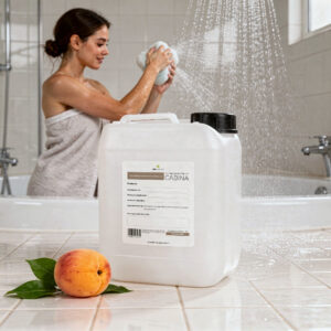 Jabón Líquido de Chabacano 10 Litros, Biodegradable, Sin Sulfatos ni Parabenos