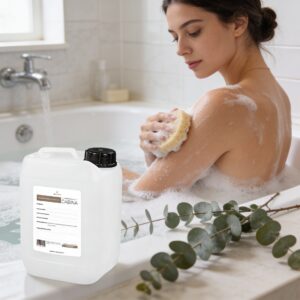 Jabón Líquido de Eucalipto 10 Litros, Biodegradable, Sin Sulfatos ni Parabenos