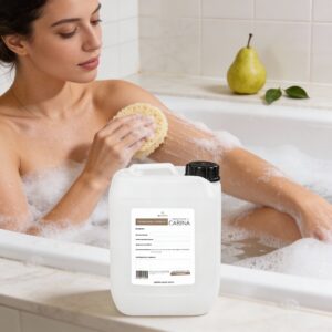 Jabón Líquido de Pera 10 Litros, Biodegradable, Sin Sulfatos ni Parabenos